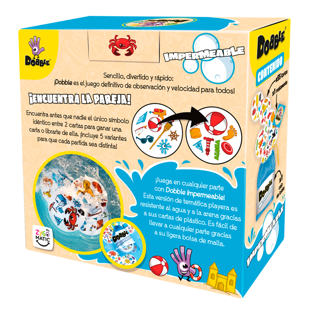 Dobble beach - Juego de cartas y observación