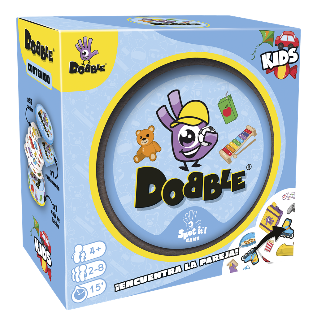 Dobble Kids - Juego de cartas y observación