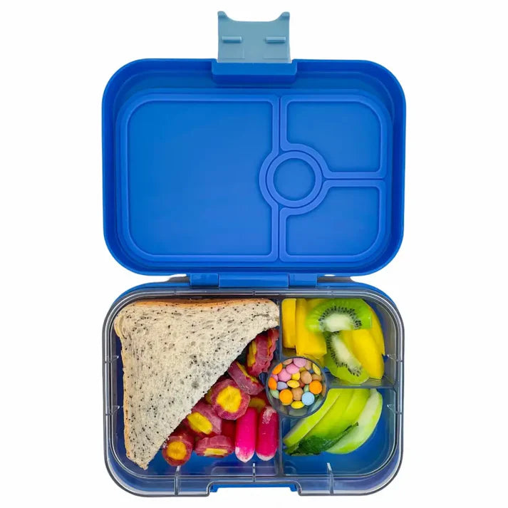 Fiambrera Yumbox Panino 4 compartimentos: Blue Dinosaurio