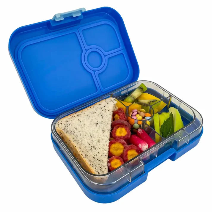 Fiambrera Yumbox Panino 4 compartimentos: Blue Dinosaurio