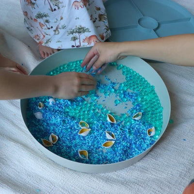 Play Tray: Bandeja Sensorial Azul - Jellystone