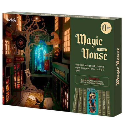Madnesstoys: Maqueta Sujetalibros:Magic House Robotime