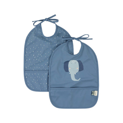 2 Baberos Impermeables Elefante - Trixie