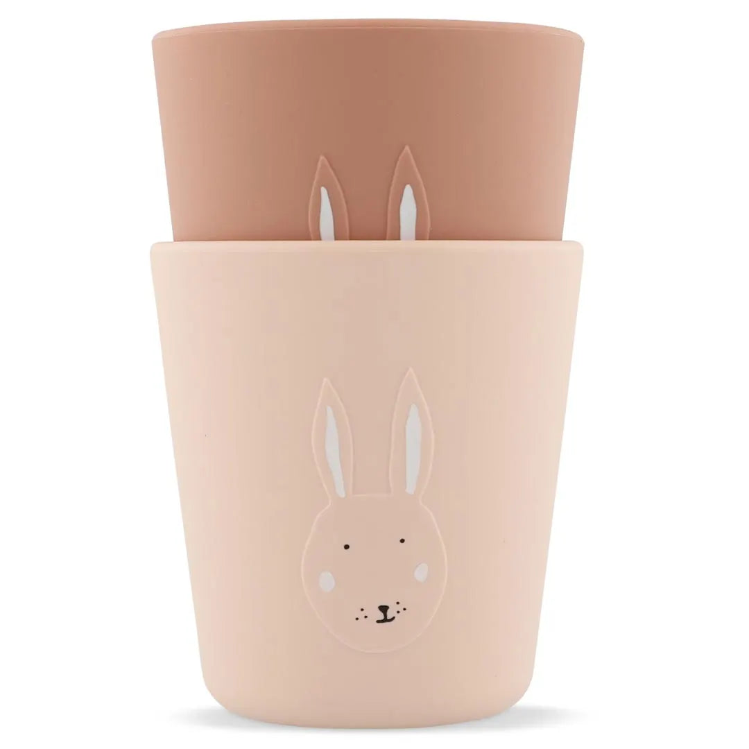 2 Vasos de Silicona Conejo (Mrs. Rabbit) - Trixie