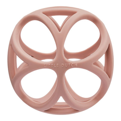 Pelota Sensorial Silicona Rosa - Little Dutch