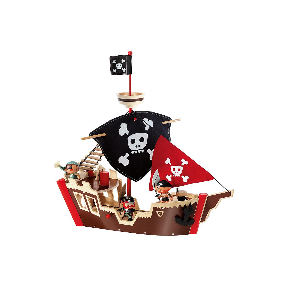 Arty Toys - Ze Pirata Boat - Barco Pirata Djeco