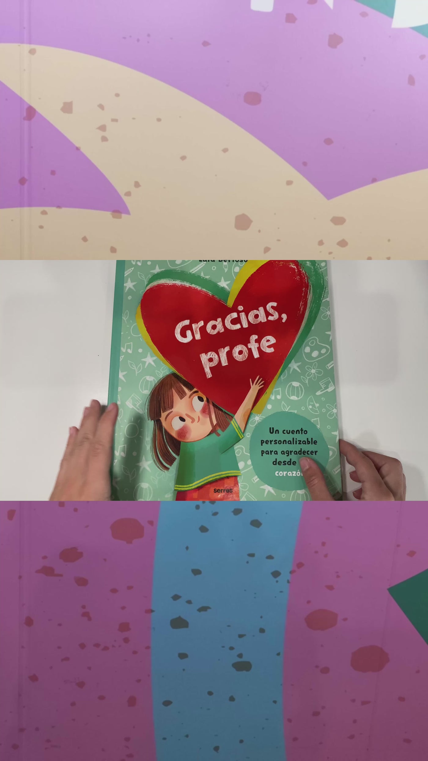 ¡Gracias profe! Un libro personalizable para rellenar y regalar