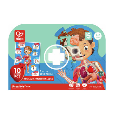 Maletín Puzzle Cuerpo Humano