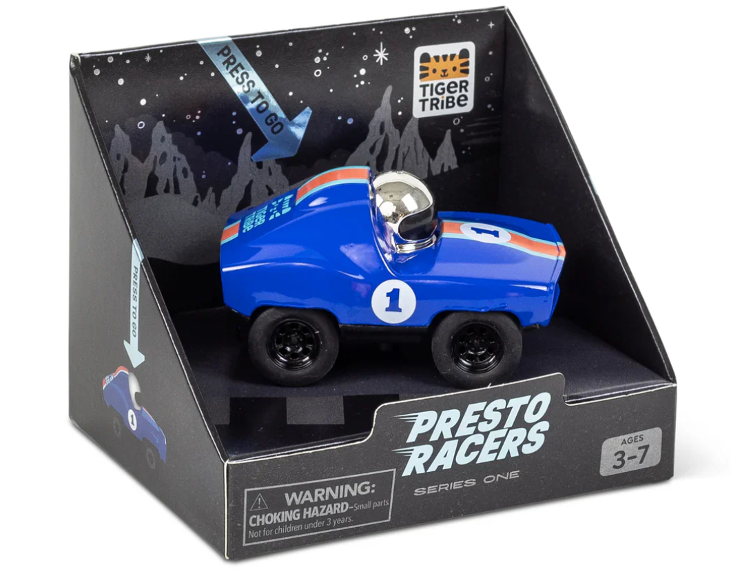 Coche de Carreras Retro Miniatura - Tiger Tribe