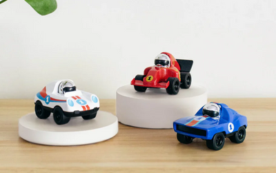Coche de Carreras Retro Miniatura - Tiger Tribe