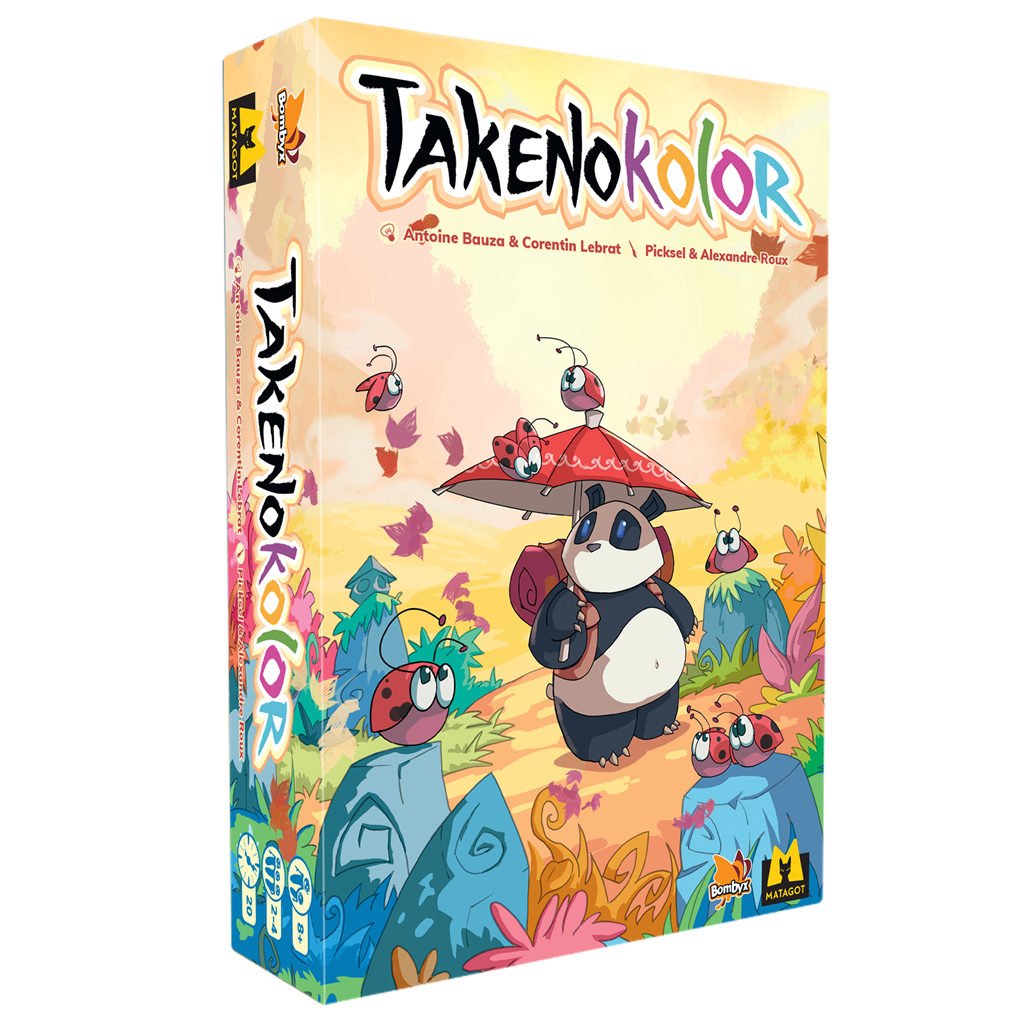 Takenokolor - Roll and paint para 2-4 jugadores