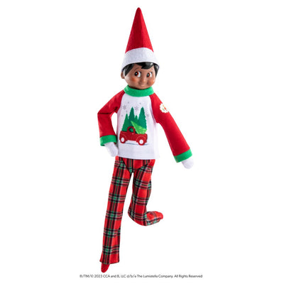 Elf on the Shelf - Vestuario Pijama Arbolitos