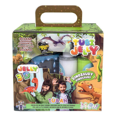 Tubi Jelly: Dinosaurios (6 Colores + Acuario) - Tuban