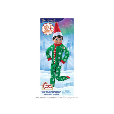 Elf on the Shelf - Vestuario Pijama Copos de Nieve