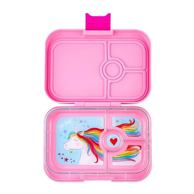 Fiambrera Yumbox Panino 4 compartimentos: Power Pink Unicornio