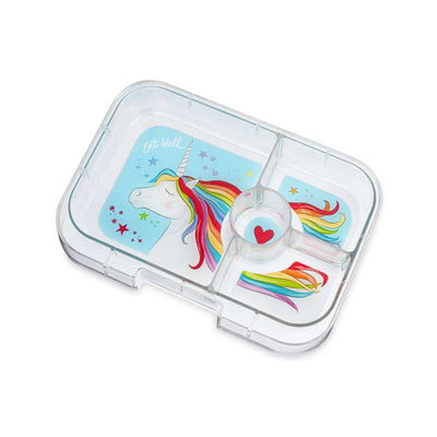 Fiambrera Yumbox Panino 4 compartimentos: Menta Unicornio