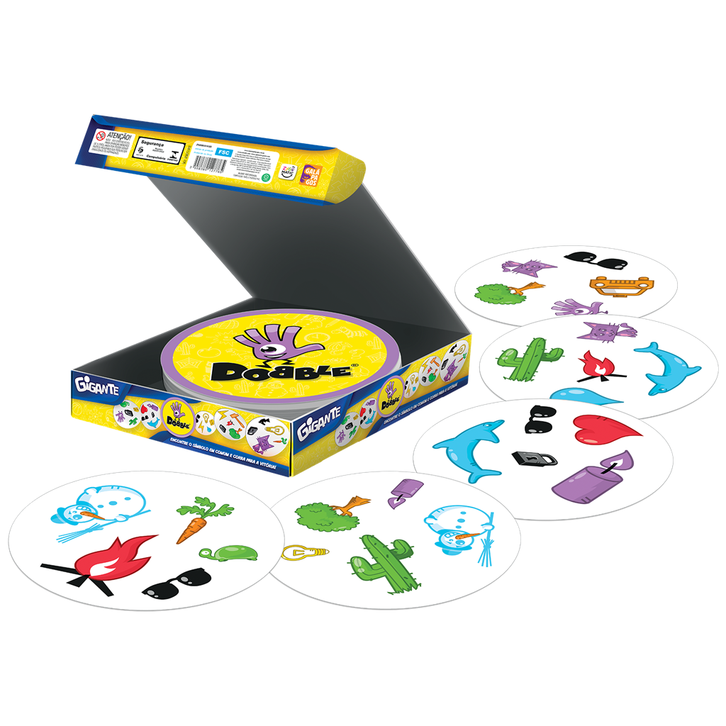 Dobble Giant - Juego de cartas y observación
