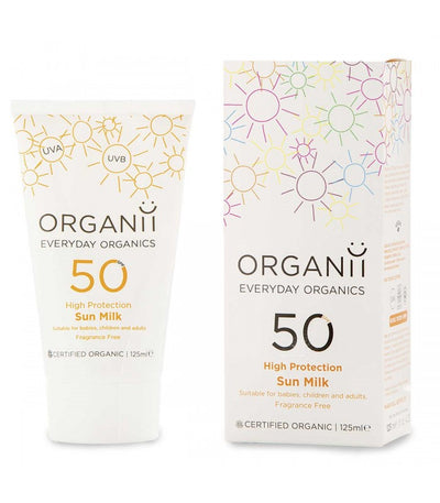 Leche solar SPF50 Eco ORGANII 125 ml