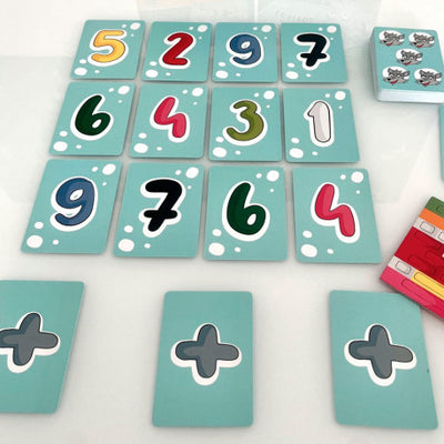 10 Lobitos - Juego de cálculo mental con cartas