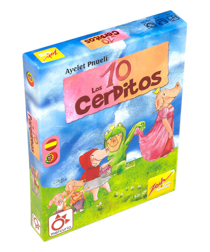 Los 10 cerditos - Juego de cartas