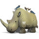 Mini puzzle 3D : Rinoceronte Eugy