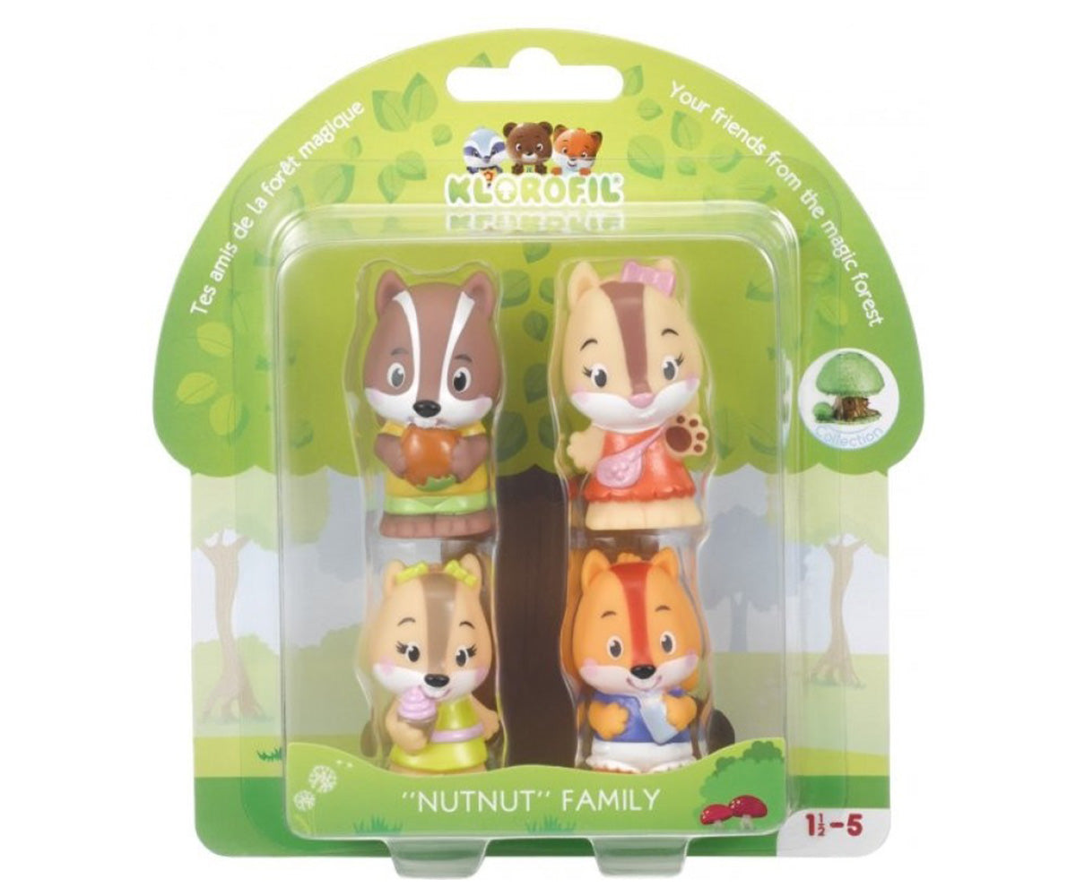 Familia de Ardillas Nutnut - Klorofil