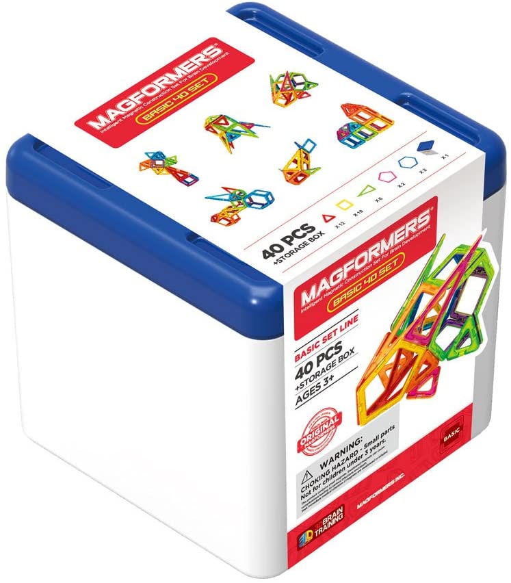 Juego de construcción: Magformers - Set Básico 40 piezas