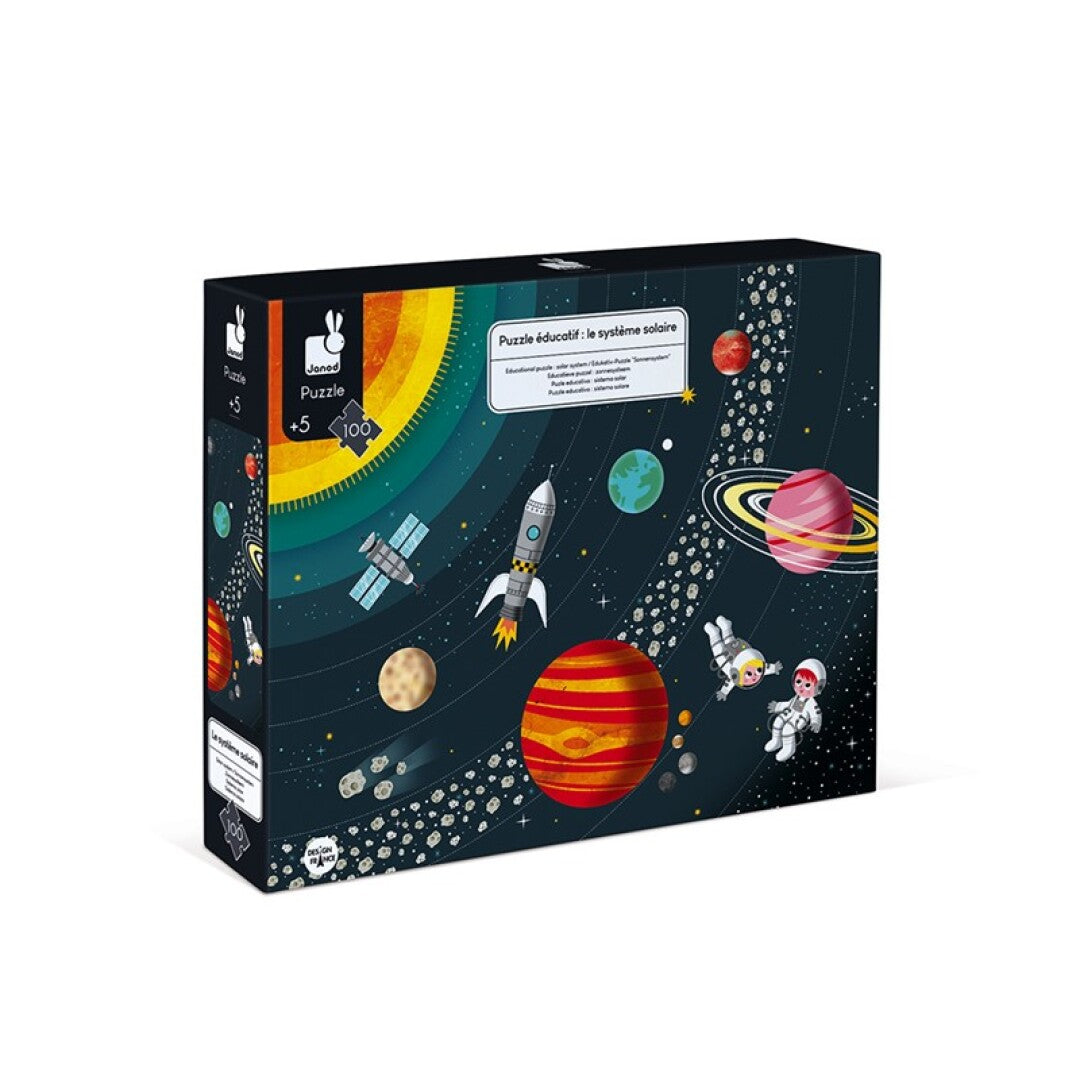 Puzzle Educativo: Sistema Solar: 100 piezas