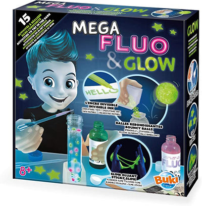 Buki - Mega Fluo y Glow - Actividades en la oscuridad