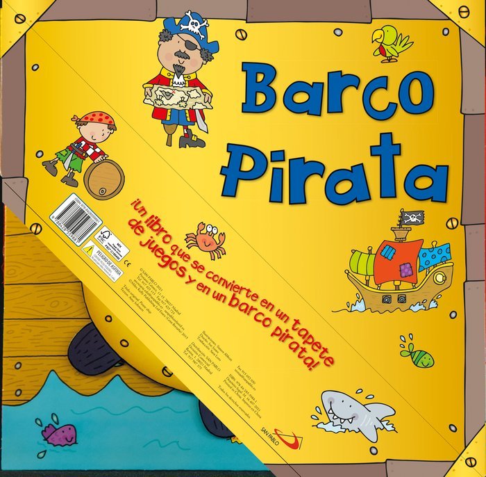 Libro BARCO PIRATA: CONVERTIBLE (Tapa dura)