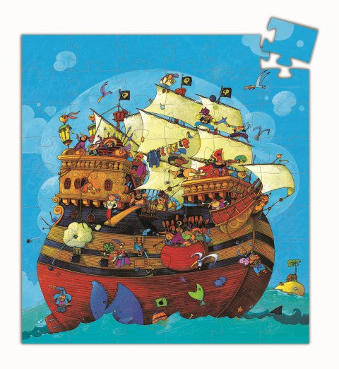Puzzle - Barco pirata - 54 pzs.