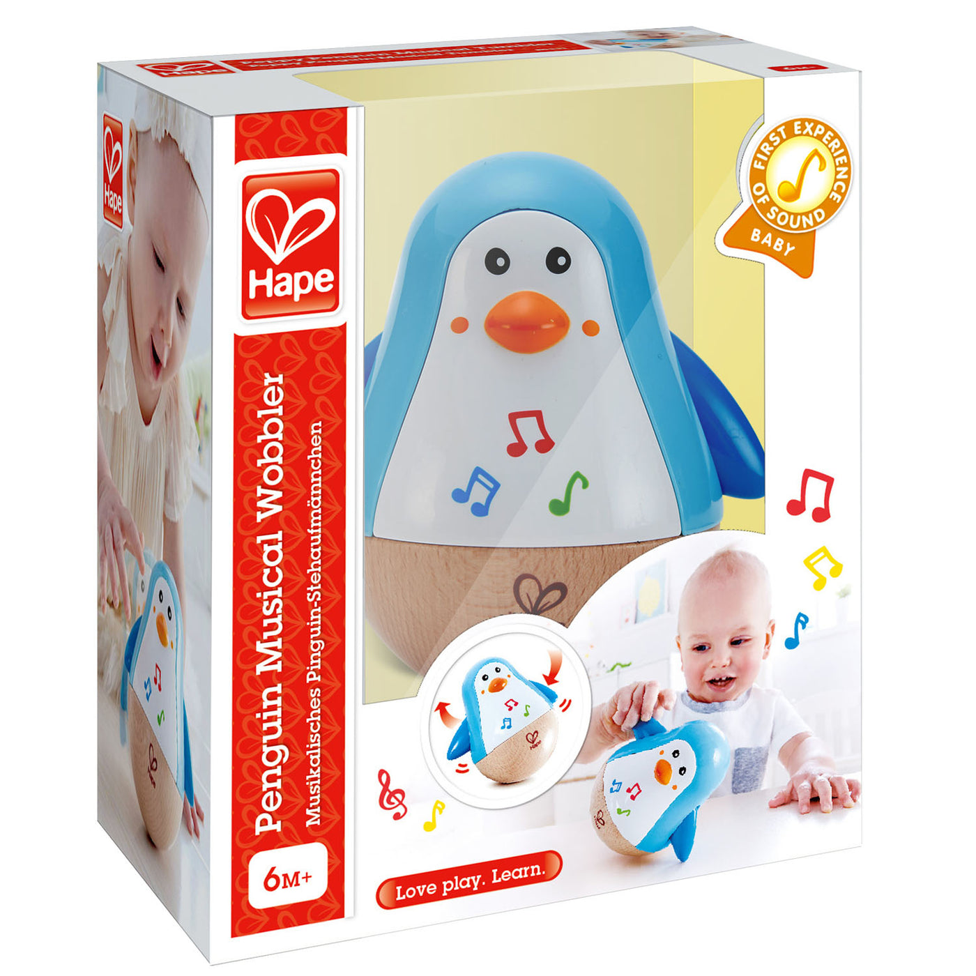 Tententieso musical pingüino - Hape