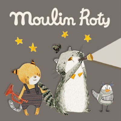 3 cuentos Linterna Proyecta Cuentos: Moustaches - Moulin Roty