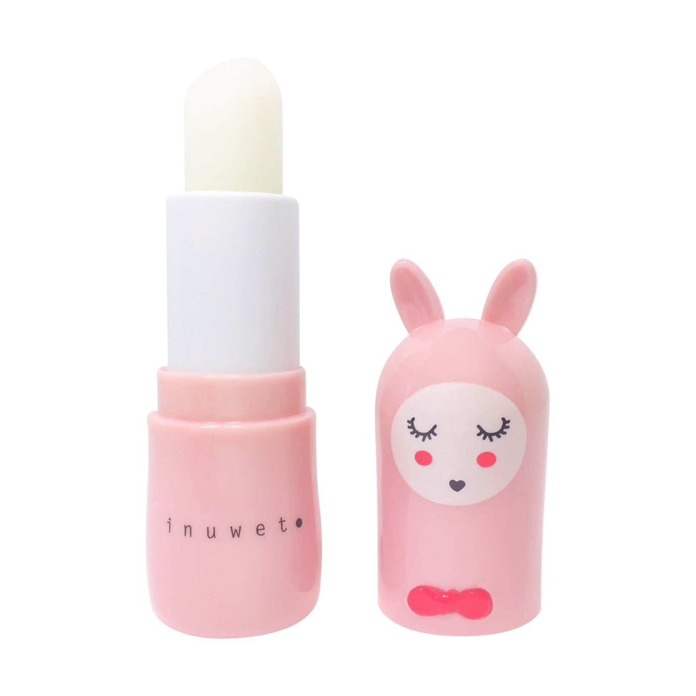 Bálsamo labial vegano Conejito - Fresa - Inuwet