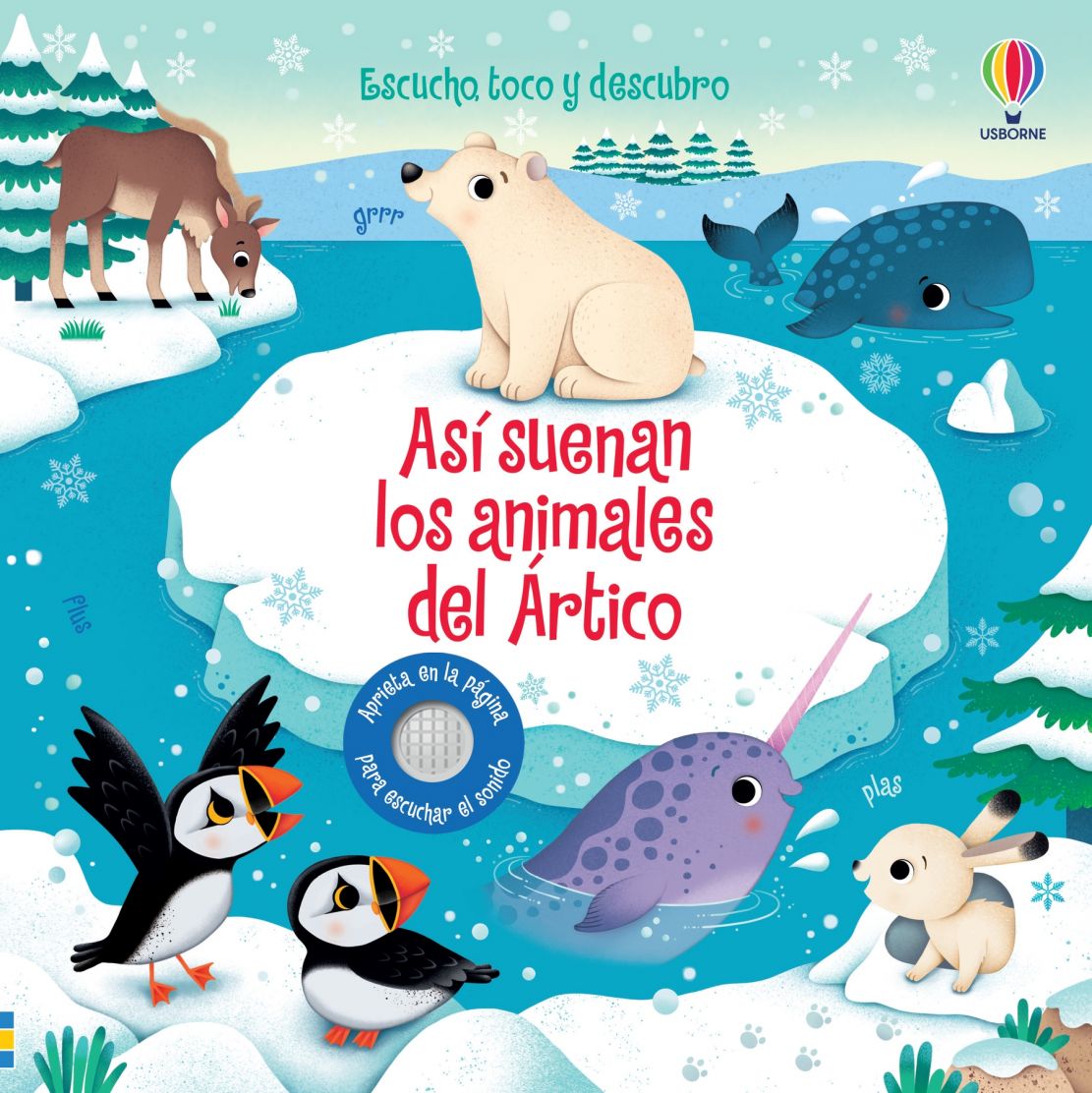Así suenan los animales del Ártico - Libro musical