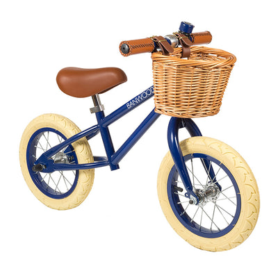 Bicicleta sin pedales First Go: Azul Navy