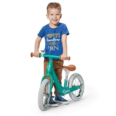 Kinderkraft Rapid - Bicicleta de equilibrio sin pedales - Verde