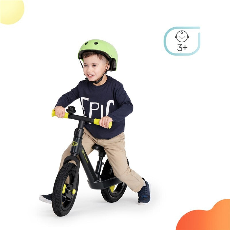 Kinderkraft Goswift- Bicicleta de equilibrio sin pedales - Negra