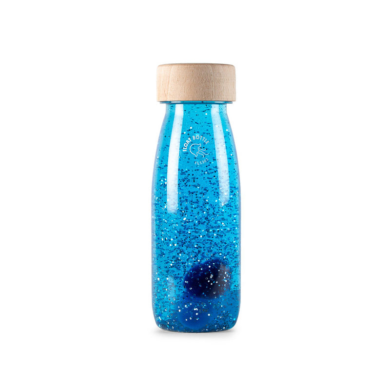Botella Sensorial Flotante: Azul