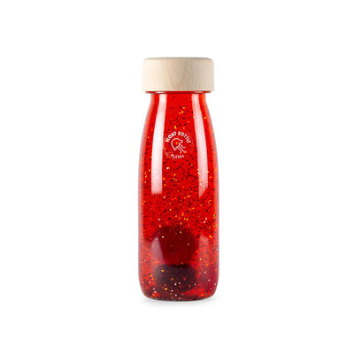 Botella Sensorial Flotante: Roja
