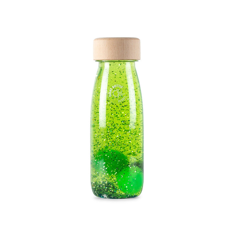 Botella Sensorial Flotante: Verde