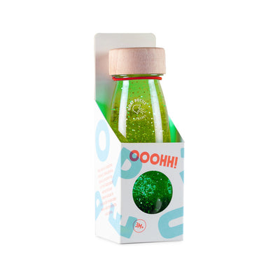 Botella Sensorial Flotante: Verde