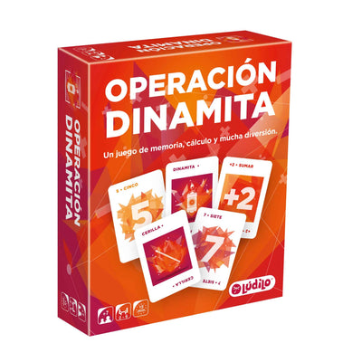 Operación Dinamita - Juego de cálculo y memoria