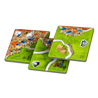 Carcassonne 20º Aniversario- Juego de estrategia + 2 mini expansiones
