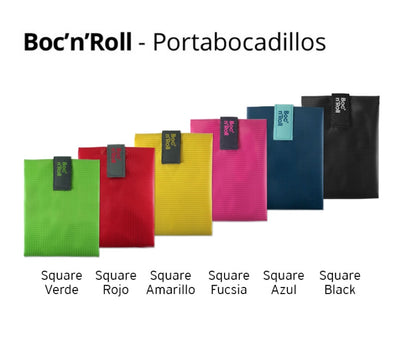 Portabocadillos Boc’n’Roll Squares - Rojo
