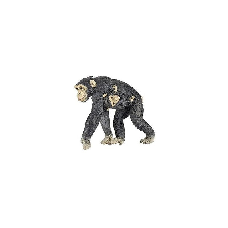Figura Papo: Chimpancé y cría