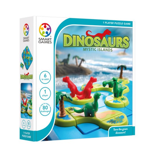 Dinosaurios Isla Misteriosa - Juego de lógica