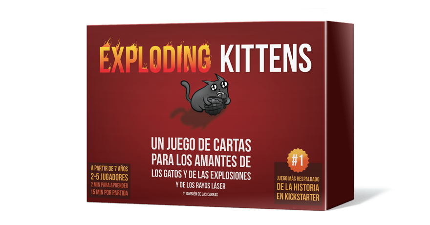 Exploding Kittens - Juego de cartas