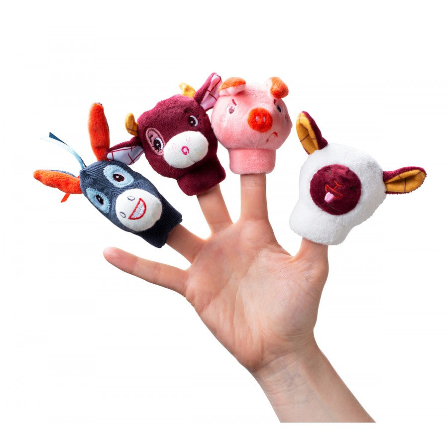 Marionetas de dedo: Granja