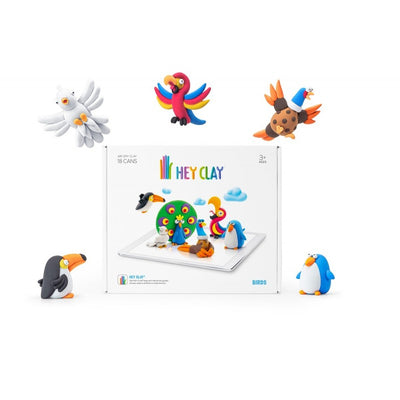Plastilina Interactiva Aves - Hey Clay